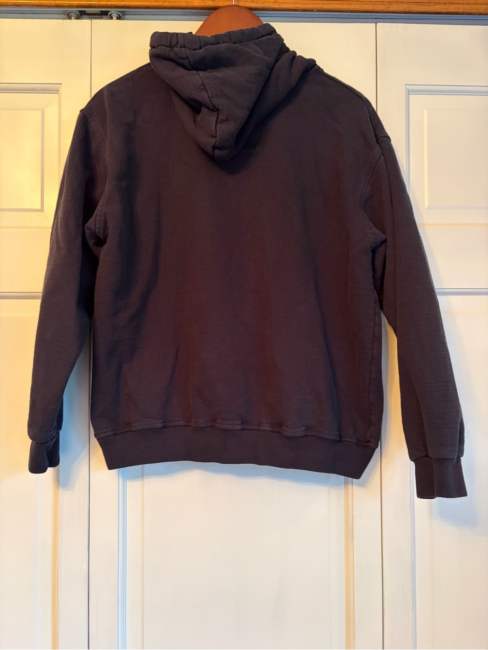 France Authentique Paris Pullover Hoodie Sweatshirt Sz M 100% Cotton Preshrunk - Picture 2 of 5